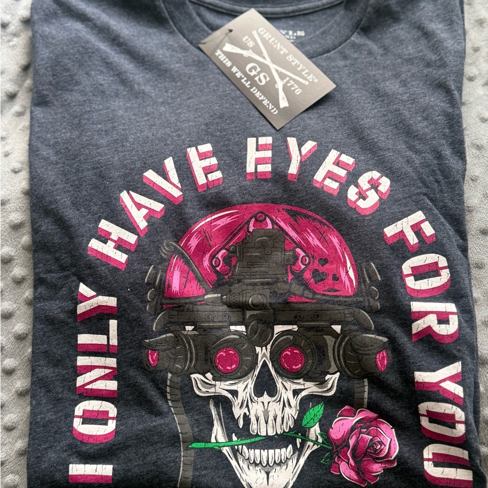 Grunt Style Dark Gray T-Shirt Eyes for You